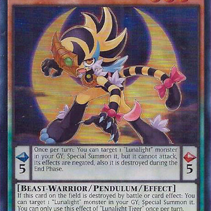 Lunalight Tiger [RA04-EN020] Ultra Rare