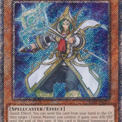 Aleister the Invoker (Alternate Art) [RA04-EN024] Platinum Secret Rare