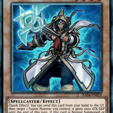 Aleister the Invoker (Alternate Art) [RA04-EN024] Prismatic Ultimate Rare