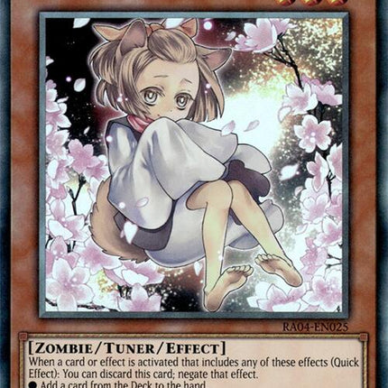Ash Blossom & Joyous Spring (Alternate Art) [RA04-EN025] Prismatic Collector's Rare