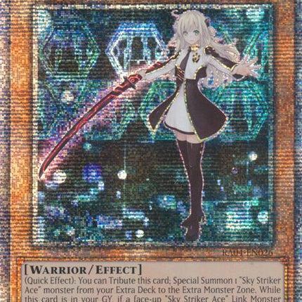 Sky Striker Ace - Raye [RA04-EN026] Quarter Century Secret Rare