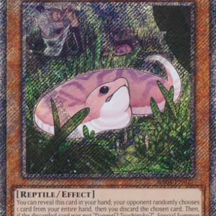 Danger!? Tsuchinoko? [RA04-EN027] Platinum Secret Rare