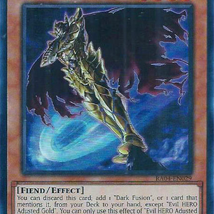 Evil HERO Adusted Gold [RA04-EN029] Super Rare