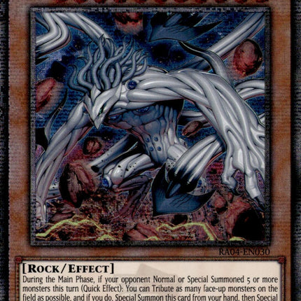 Nibiru, the Primal Being (New Art) [RA04-EN030] Quarter Century Secret Rare