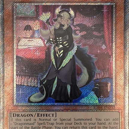 Chamber Dragonmaid [RA04-EN032] Platinum Secret Rare