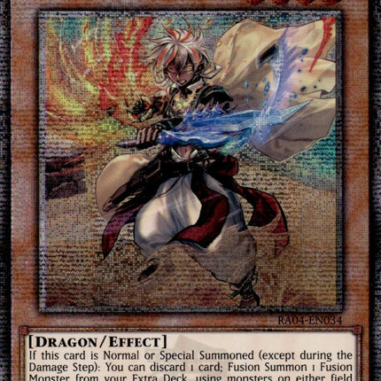 Fallen of Albaz (New Art) [RA04-EN034] Quarter Century Secret Rare