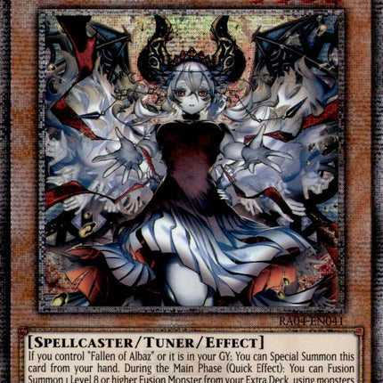 Blazing Cartesia, the Virtuous (New Art) [RA04-EN041] Quarter Century Secret Rare