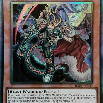 Vanquish Soul Pantera [RA04-EN044] Prismatic Collector's Rare