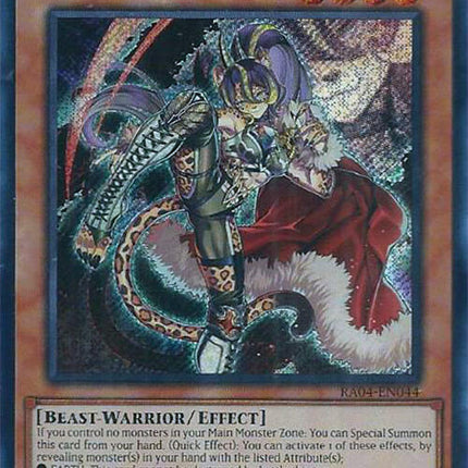Vanquish Soul Pantera [RA04-EN044] Secret Rare