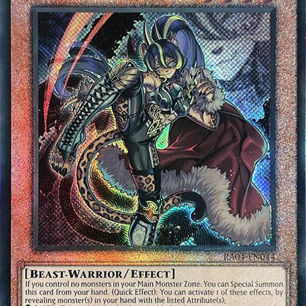 Vanquish Soul Pantera [RA04-EN044] Prismatic Ultimate Rare