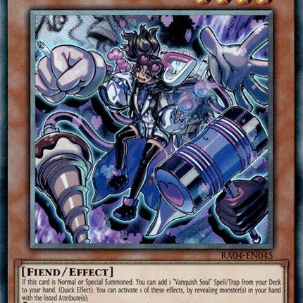 Vanquish Soul Dr. Mad Love [RA04-EN045] Prismatic Collector's Rare