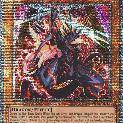 Vanquish Soul Caesar Valius [RA04-EN046] Quarter Century Secret Rare