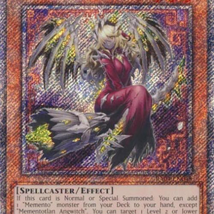 Mementotlan Angwitch [RA04-EN048] Platinum Secret Rare