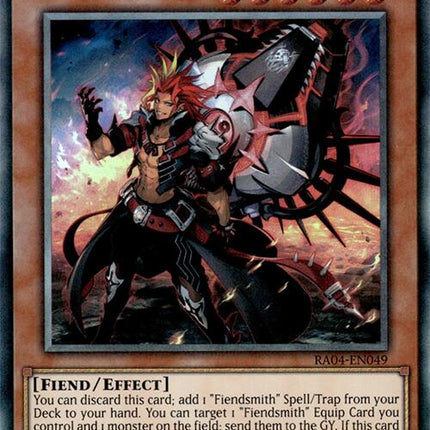 Fiendsmith Engraver [RA04-EN049] Prismatic Collector's Rare