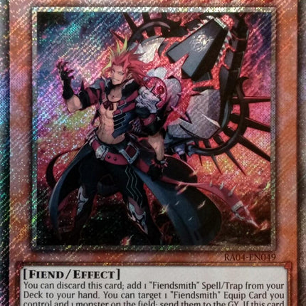 Fiendsmith Engraver [RA04-EN049] Platinum Secret Rare