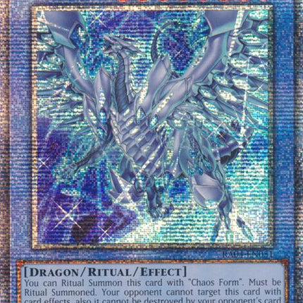 Blue-Eyes Chaos MAX Dragon (New Art) [RA04-EN051] Quarter Century Secret Rare