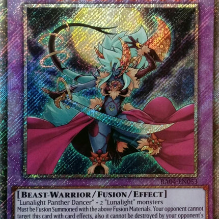 Lunalight Leo Dancer [RA04-EN053] Platinum Secret Rare
