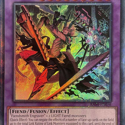 Fiendsmith's Desirae [RA04-EN056] Prismatic Collector's Rare