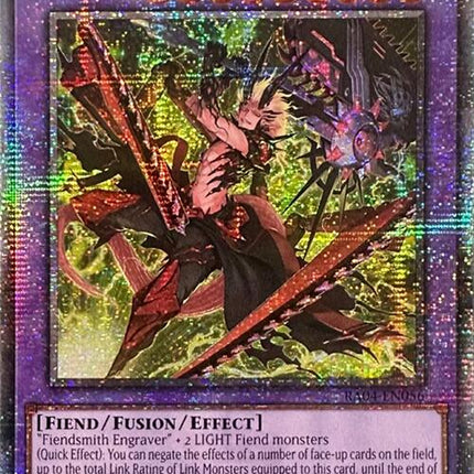 Fiendsmith's Desirae [RA04-EN056] Quarter Century Secret Rare