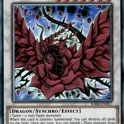 Black Rose Dragon [RA04-EN057] Prismatic Collector's Rare