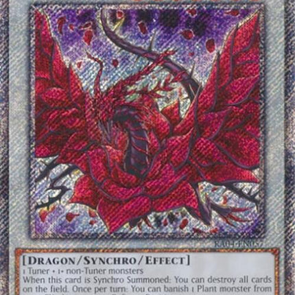Black Rose Dragon [RA04-EN057] Platinum Secret Rare