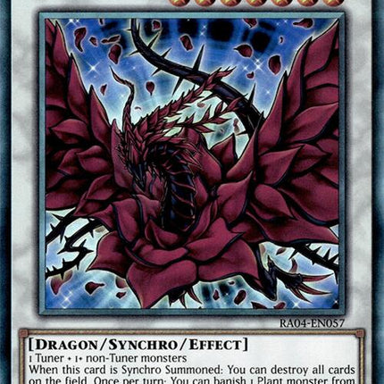 Black Rose Dragon [RA04-EN057] Prismatic Ultimate Rare