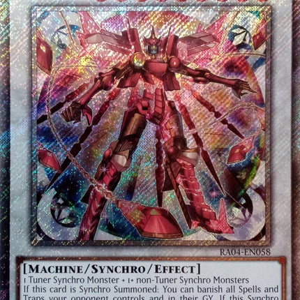 Crystron Phoenix [RA04-EN058] Platinum Secret Rare