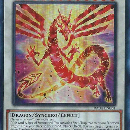Crimson Dragon (card) [RA04-EN061] Super Rare