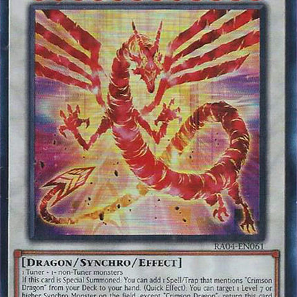 Crimson Dragon (card) [RA04-EN061] Ultra Rare