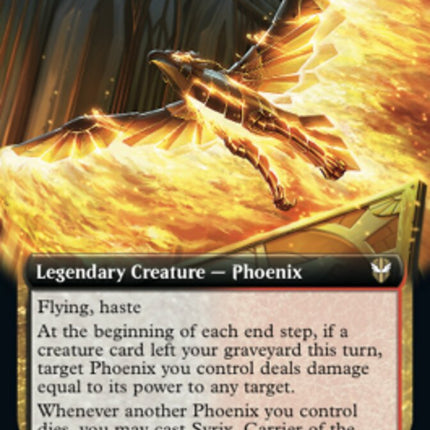 Syrix, Carrier of the Flame (Extended Art) [Streets of New Capenna Commander]
