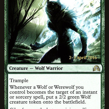 Silverfur Partisan [Shadows over Innistrad Prerelease Promos]