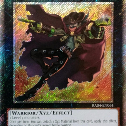 Gagaga Cowboy [RA04-EN064] Platinum Secret Rare