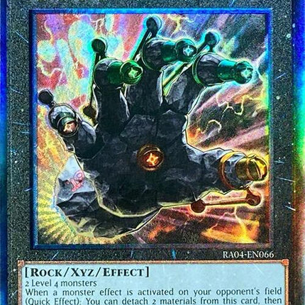 Number 106: Giant Hand [RA04-EN066] Prismatic Ultimate Rare
