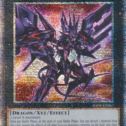 Number 107: Galaxy-Eyes Tachyon Dragon [RA04-EN067] Quarter Century Secret Rare