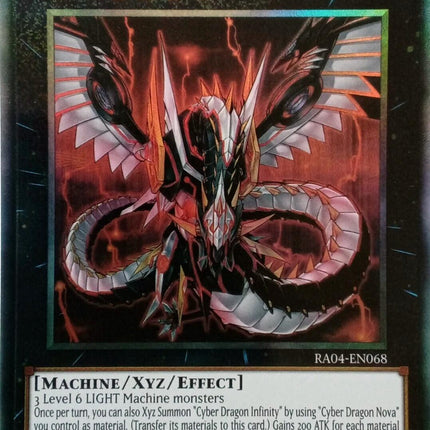 Cyber Dragon Infinity [RA04-EN068] Prismatic Collector's Rare