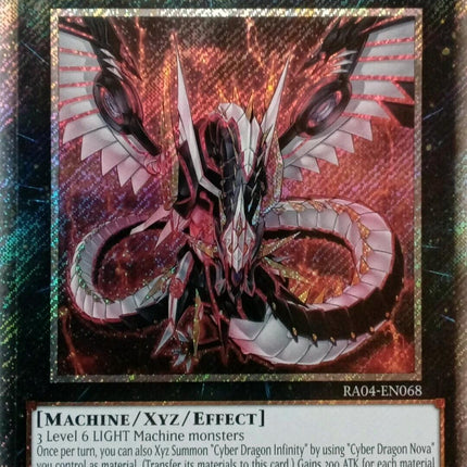 Cyber Dragon Infinity [RA04-EN068] Platinum Secret Rare