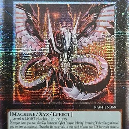 Cyber Dragon Infinity [RA04-EN068] Quarter Century Secret Rare
