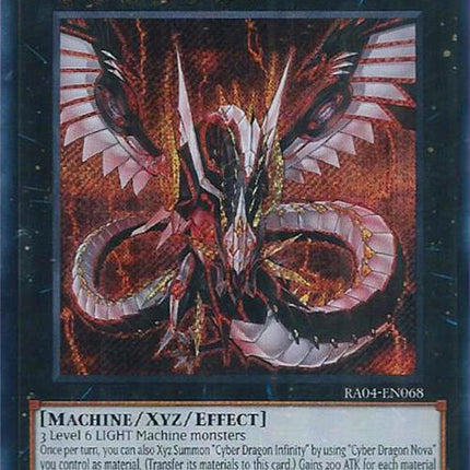 Cyber Dragon Infinity [RA04-EN068] Secret Rare