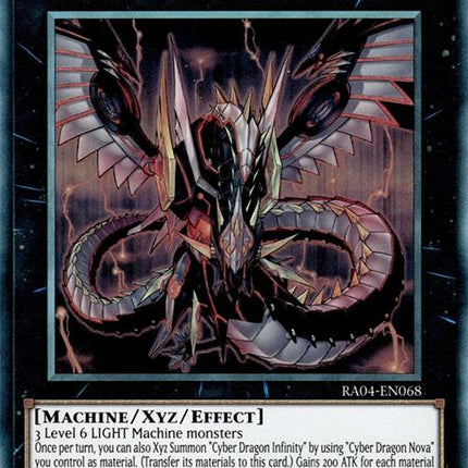 Cyber Dragon Infinity [RA04-EN068] Prismatic Ultimate Rare