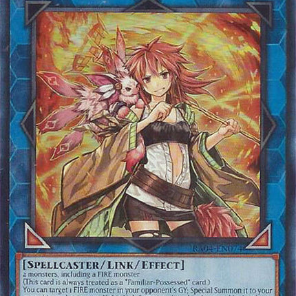 Hiita the Fire Charmer, Ablaze [RA04-EN074] Ultra Rare