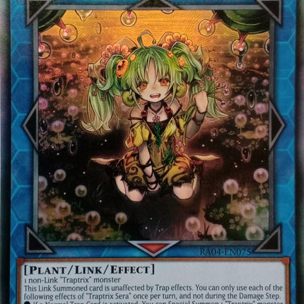 Traptrix Sera [RA04-EN075] Prismatic Collector's Rare