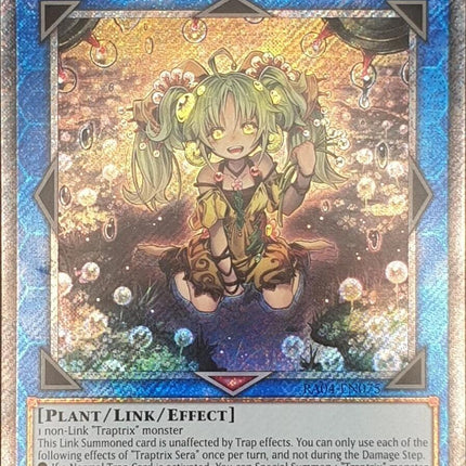 Traptrix Sera [RA04-EN075] Platinum Secret Rare
