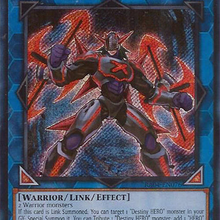Xtra HERO Cross Crusader [RA04-EN076] Secret Rare