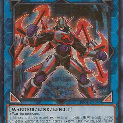 Xtra HERO Cross Crusader [RA04-EN076] Ultra Rare