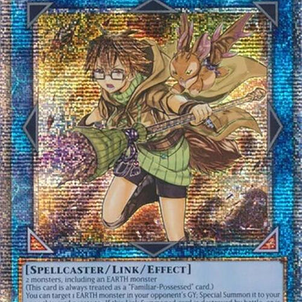 Aussa the Earth Charmer, Immovable [RA04-EN078] Quarter Century Secret Rare