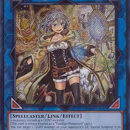 Lyna the Light Charmer, Lustrous [RA04-EN081] Secret Rare