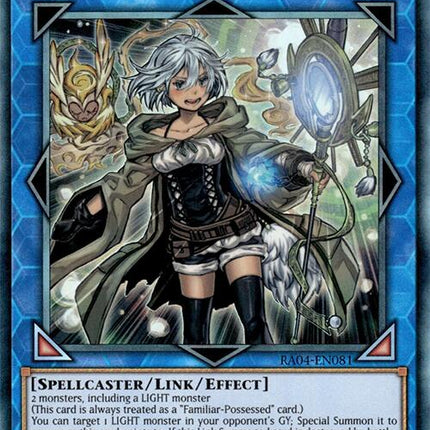 Lyna the Light Charmer, Lustrous [RA04-EN081] Prismatic Ultimate Rare