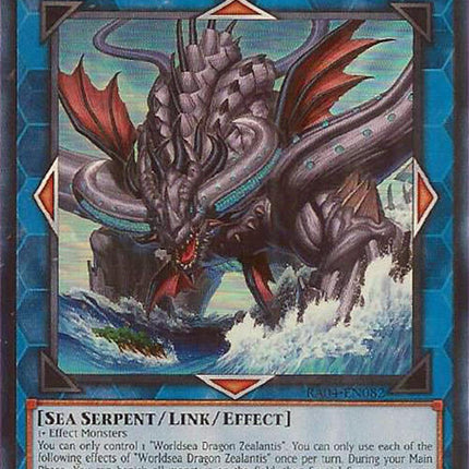 Worldsea Dragon Zealantis [RA04-EN082] Ultra Rare