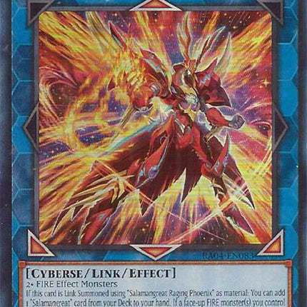 Salamangreat Raging Phoenix [RA04-EN083] Ultra Rare