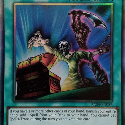 Left Arm Offering [RA04-EN086] Prismatic Collector's Rare